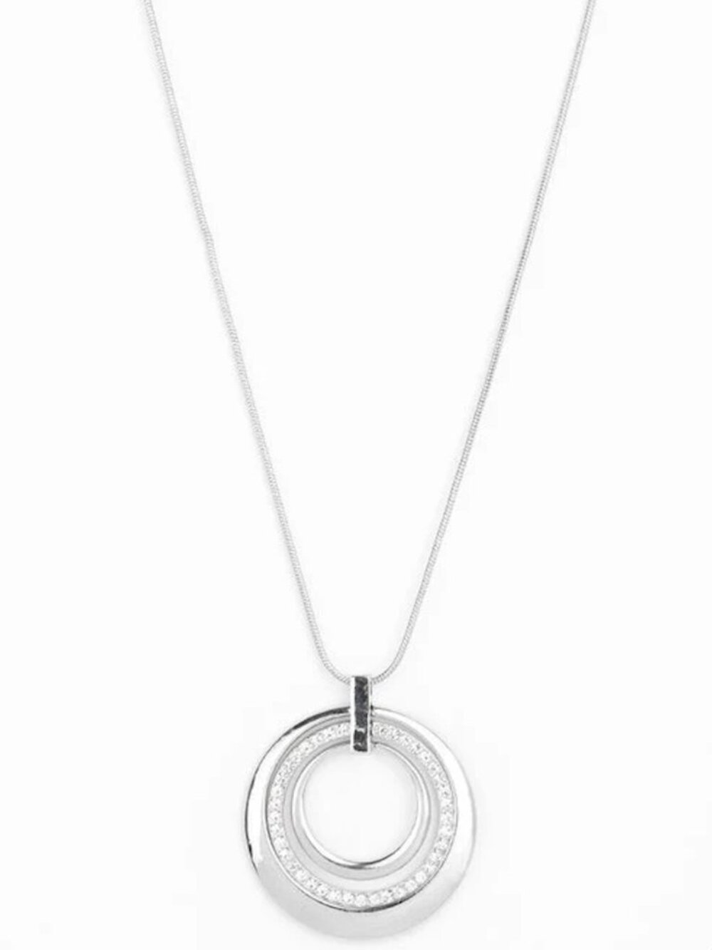 Paparazzi Gather Around Gorgeous White Necklace & Earrings Set